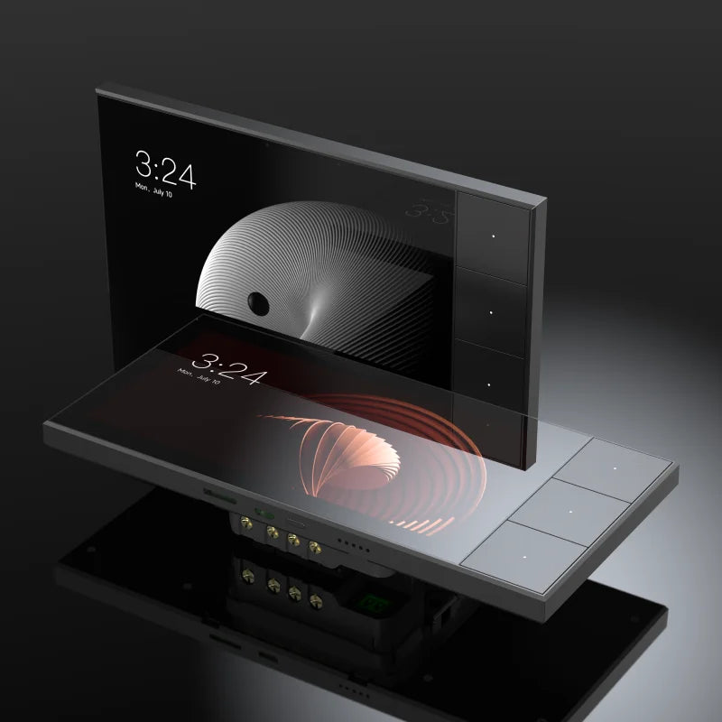 Android LCD touch screen smart home automation gateway panel