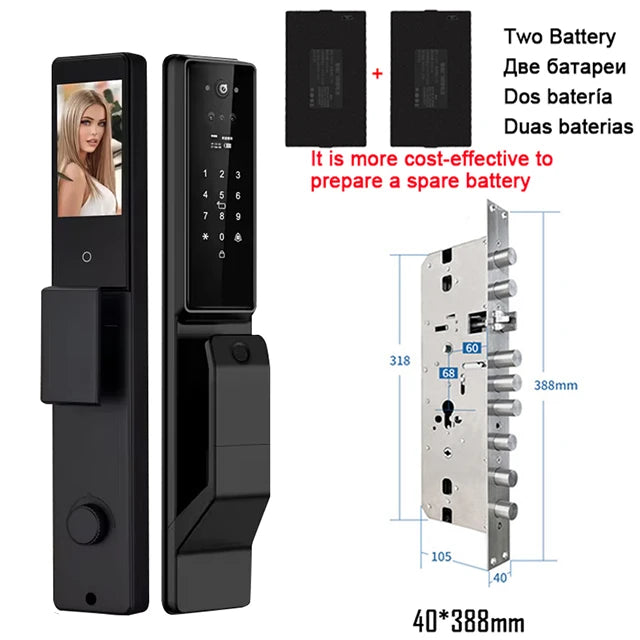 Alexa voice control smart door lock