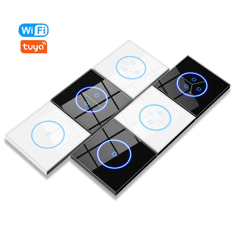 Smart WIFI Bluetooth Switch 10A 1/2/3Gang Light Switch