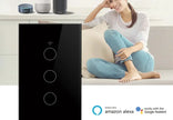 Tuya Smart Switches US Neutral Wire/No Neutral Wire Required 1/2/3/4 Gang