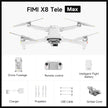 FIMI X8 Tele Max Drone 20km Range 4K 60fps Dual Camera