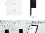 Tuya Smart Switches US Neutral Wire/No Neutral Wire Required 1/2/3/4 Gang
