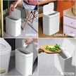Smart Bathroom Trash Can Automatic Bagging