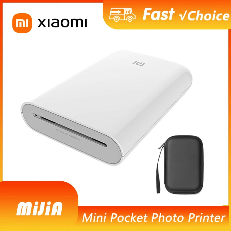 Xiaomi mijia AR Printer 300dpi Portable Photo Mini Pocket
