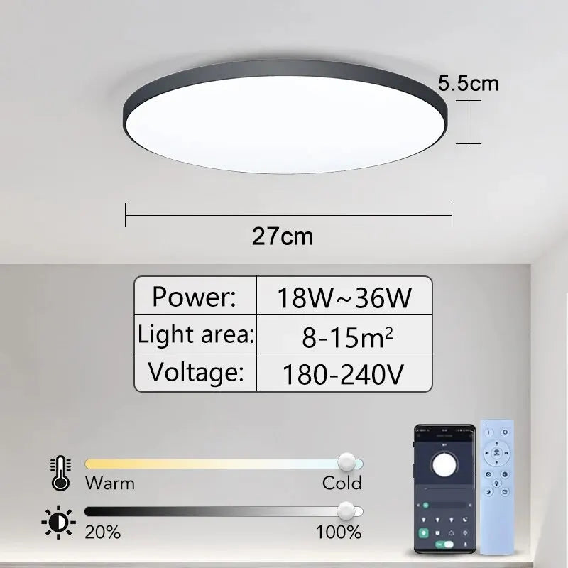 Smart Led Ceiling Lamp