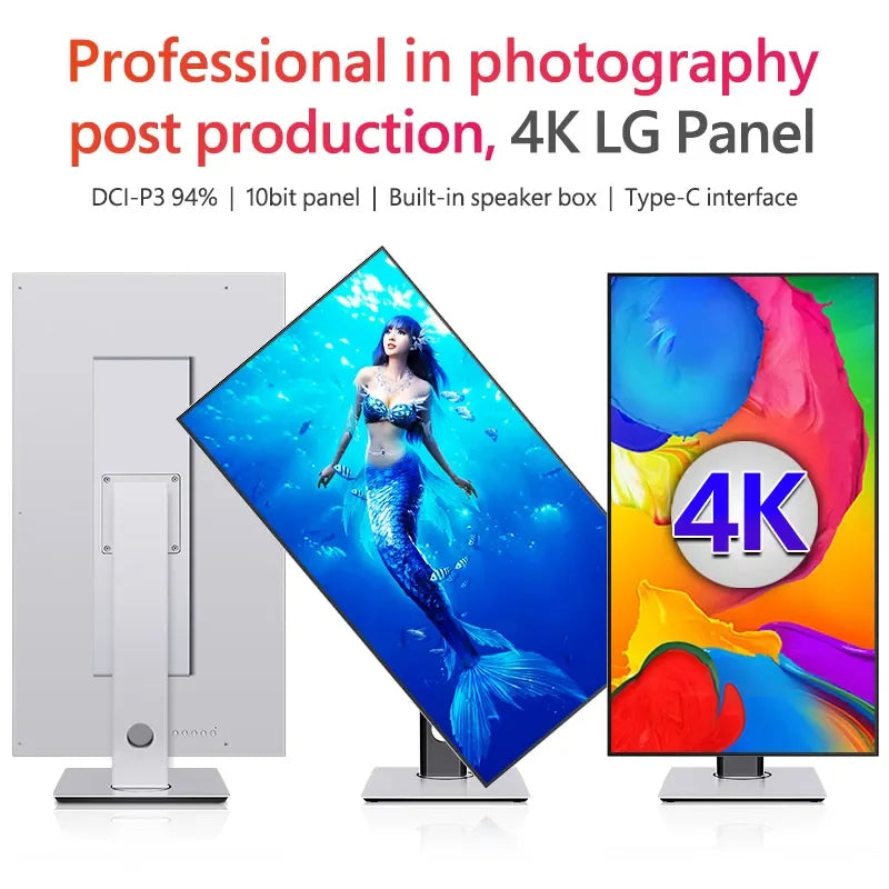 32-inch 4K 60Hz  IPS borderless desktop computer LCD screen