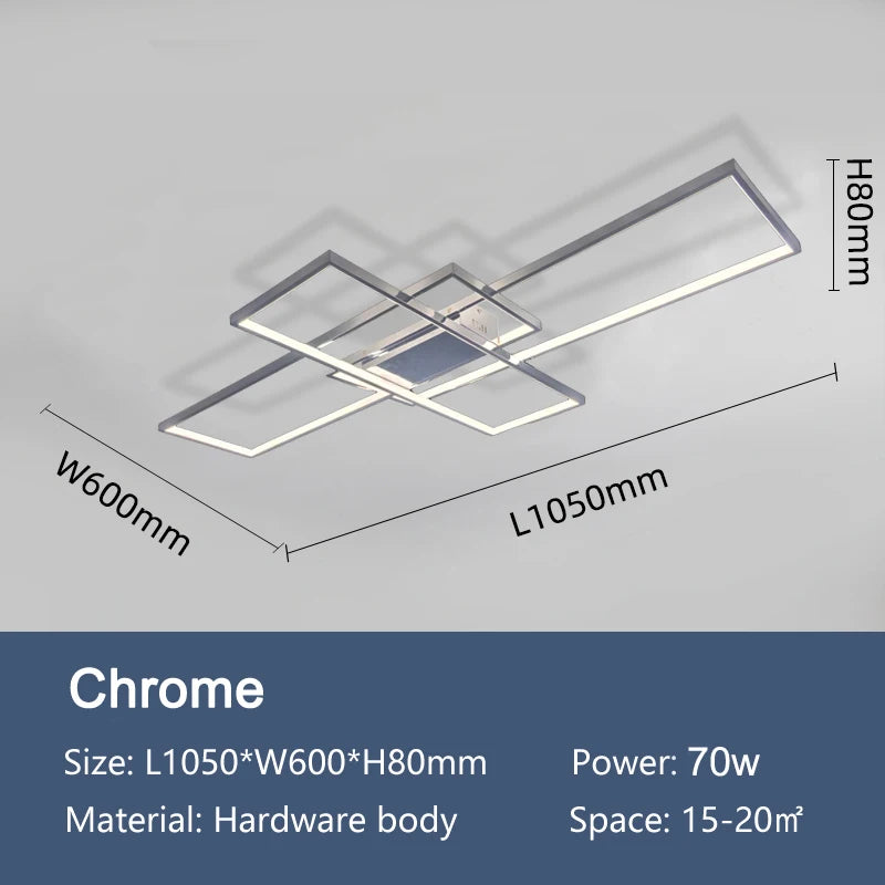 Alexa Smart Home Modern Led ceiling lights