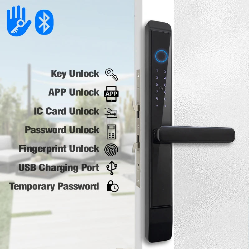TTlock IP66 Waterproof Sliding Door Lock